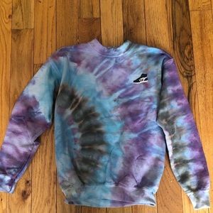 Tie Dyed Crew Sweatshirt